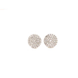 14K WG 0.51CTW DIA DISC Earrings